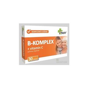 BIOMEDICA Slovakiapharm B - KOMPLEX plus vitamín C tbl 1x30 ks