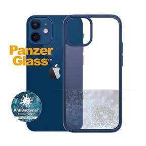 PANZERGLASS Kryt na mobil ClearCase Antibacterial Apple iPhone 12 mini 0276 modrý