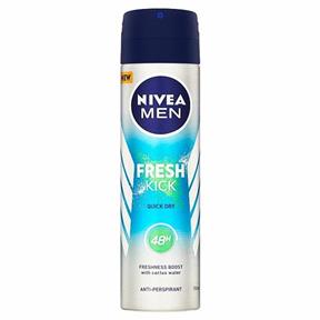 NIVEA Men Fresh Kick Sprej antiperspirant 150 ml