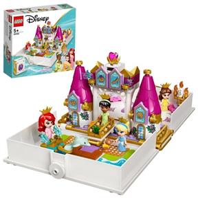 LEGO Disney Princess 43193 Ariel, Kráska , Popoluška a Tiana ich rozprávková kniha dobrodružstvo