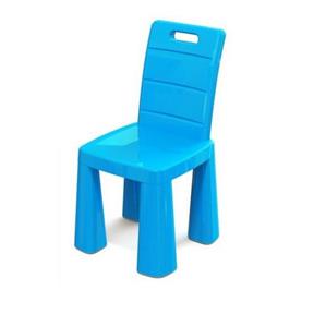 INLEA4FUN Umelohmotná stolička EMMA - modrá