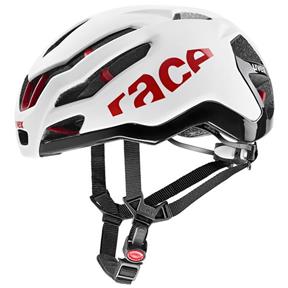 UVEX HELMA RACE 9, WHITE - RED 58-61 r . 2022