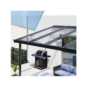 GUTTA Terrassendach Premium - VSG sklo / antracitová konštrukcia pergola 3,09 x 3,06 m
