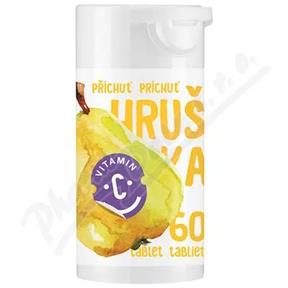 RAPETO C - vitamín 100 mg hruška so sukralózou tbl.60