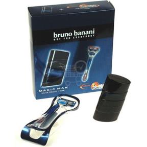 BRUNO BANANI Magic Man 50 ml (toaletná voda) + Gillette Fusion (holiaci strojček) Men