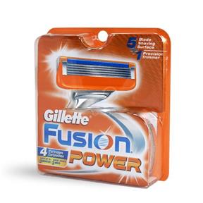 GILLETTE Fusion Power Náhradné hlavice 4ks