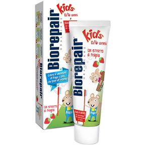 Zubná pasta COSWELL BioRepair Junior - jahodová pasta pro děti bez fluoridů 50 ml