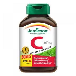 JAMIESON Vitamín C 1000 mg (kapsuly s postupným uvol\ovaním 120 ks)