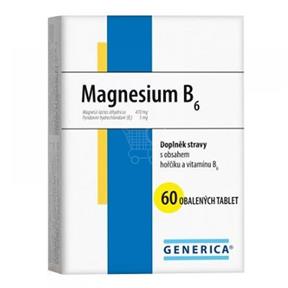 GENERICA Magnesium B6 (tablety 60 ks)