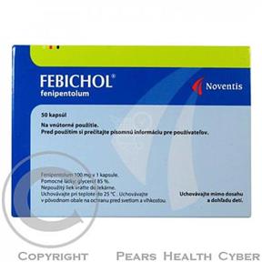NOVENTIS Febichol (kapsule 50 x 100 mg)